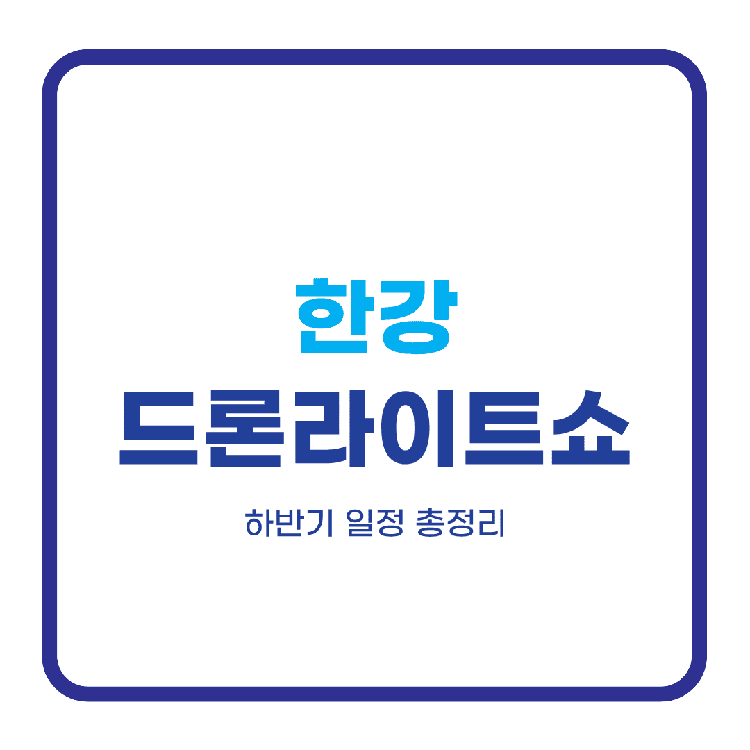 한강 드론라이트쇼